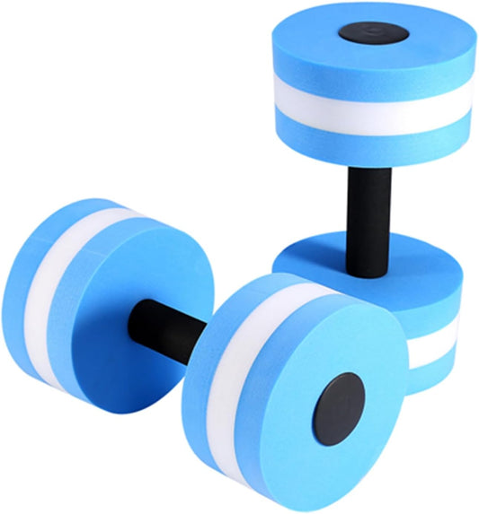 Water Dumbbells Set, 2PCS Water Dumbbells Pool Resistance Water Fitness Equipment Foam Dumbbell Water V1188-MA60-21648-1