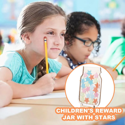 Star Reward Jar and Dinosaur Reward Board with Positive Behavior Chart for Classroom Management V1188-MA60-22827-1