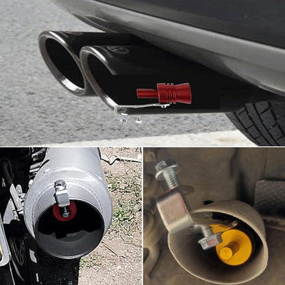 Lightweight Turbo Exhaust Whistle for Car Exhaust Pipe Sound Amplifier XL V1188-MA60-23180-3