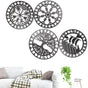 Metallic Viking Wall Art Nordic Compass Decor for Bedroom Living Room V1188-MA60-25199-1