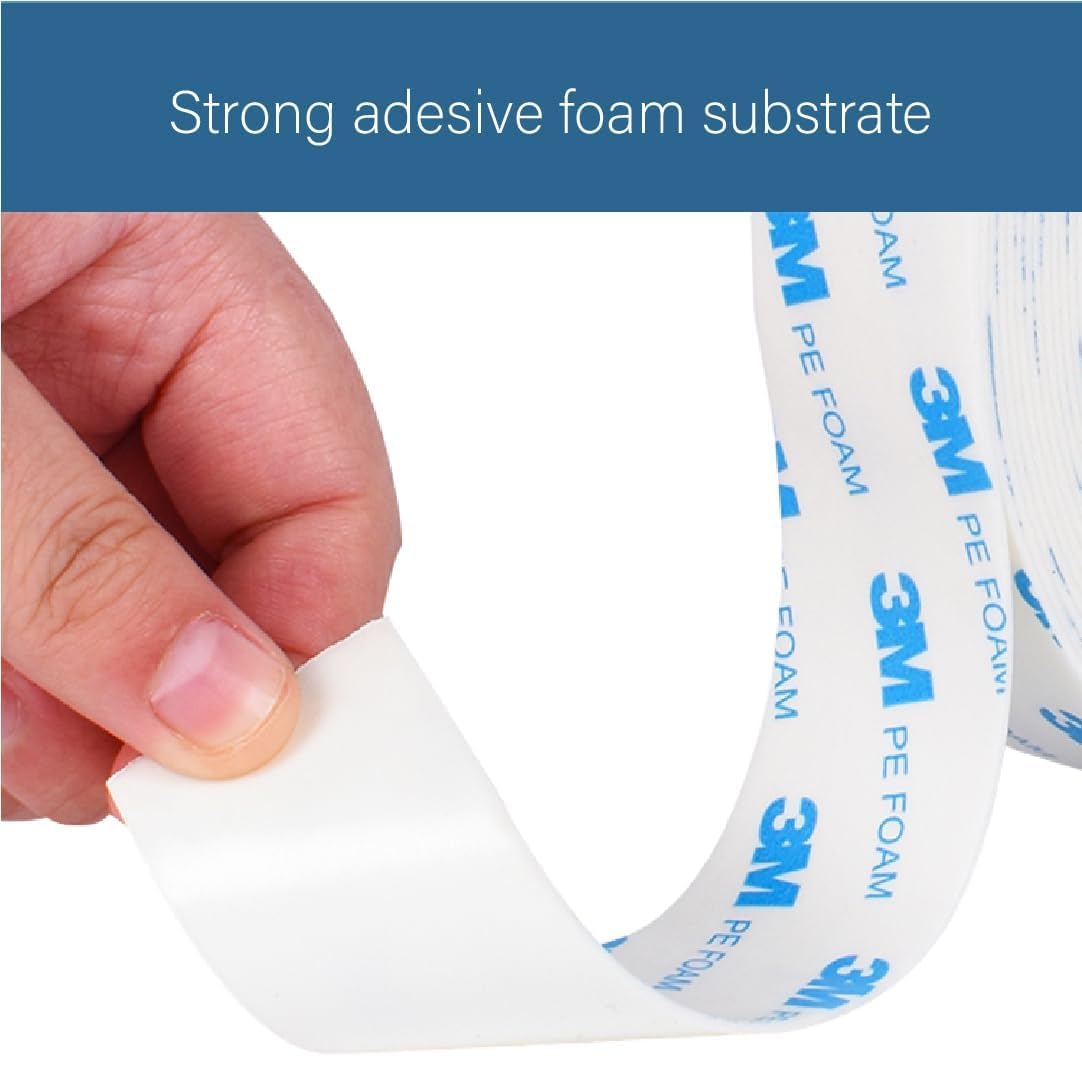 Replacement 3M double-sided tape (20mm x 3m), suitable for indoor and outdoor use, waterproof, for home V1188-MA60-28984-1