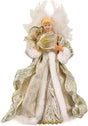 Christmas Tree Angel Topper with White Feather Wings Decorative Ornament V1188-MA60AM-00123-5
