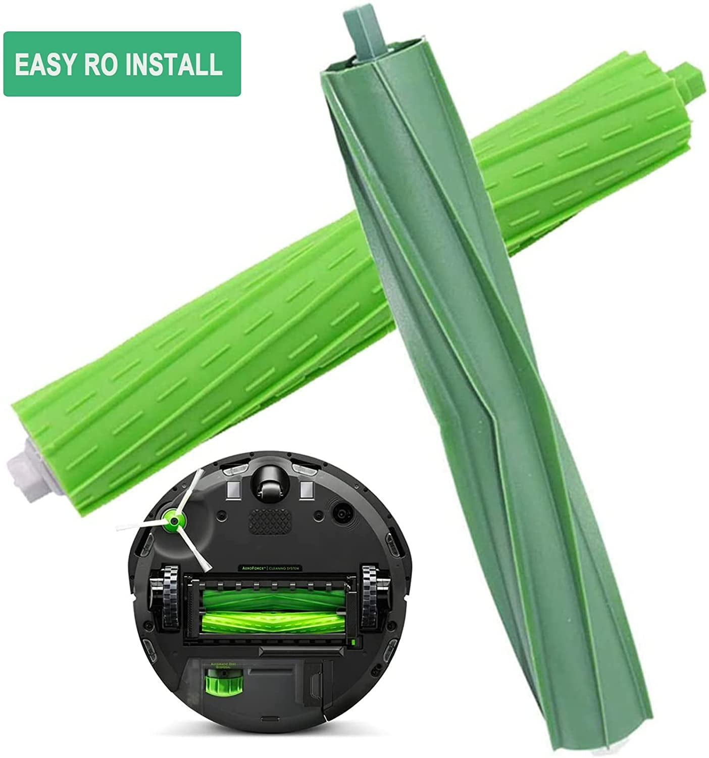 Replacement Parts for iRobot Roomba E, I and J Series - Includes Multi-Surface Rubber Brush & High V1188-MA60WAL-00222-1