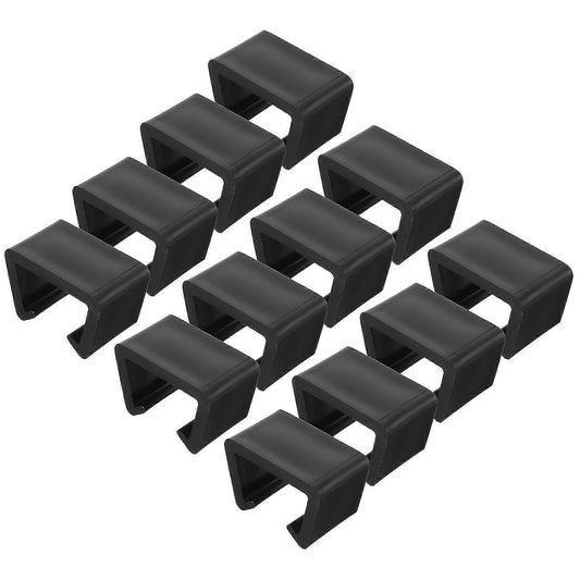 12pcs Garden Furniture Clamps Patio Furniture Clamps Outdoor Sofa Patio Furniture Coupling Clamps V1188-MAG101-03418-1