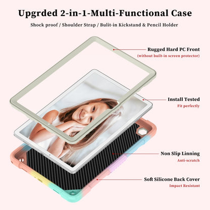 Compatible with Samsung Galaxy Tab A9 Plus 463 Butterfly Shockproof Hybrid Case V1188-MAG101-05817-1