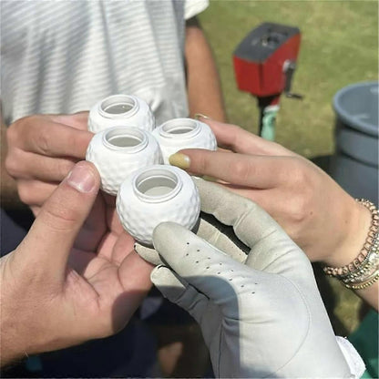 Golf Ball Shot Glasses 3-Pack, Perfect Gift for Golf Enthusiasts V1188-MAG101-06510-1