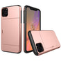iPhone 11 Rose Gold Phone Case with Card Slot V1188-MAG101-07620-1