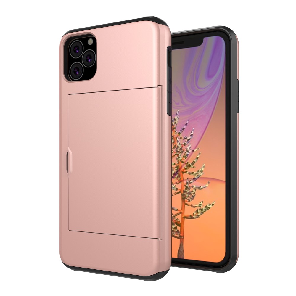 iPhone 11 Rose Gold Phone Case with Card Slot V1188-MAG101-07620-1