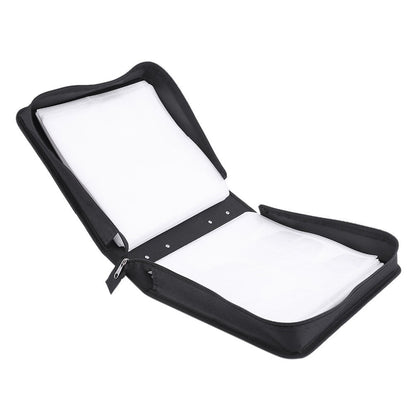 High Quality PU Leather CD DVD Storage Case Holds 400 Discs V1188-MAG101-11764-1