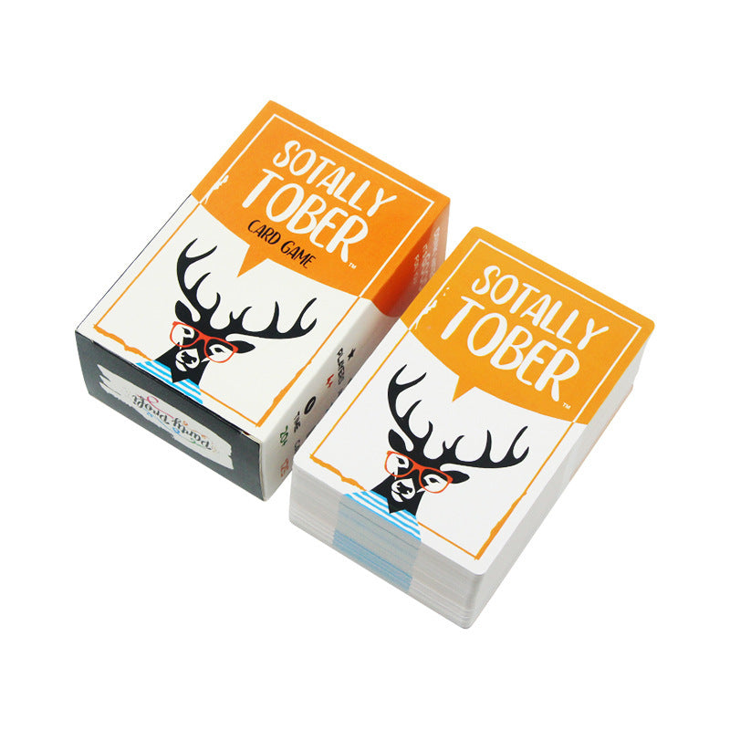 Sotally Tober Drinking Game Full English Adult Drinking Game Card Game V1188-MAG101-14210-1