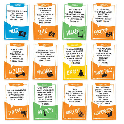 Sotally Tober Drinking Game Full English Adult Drinking Game Card Game V1188-MAG101-14210-1