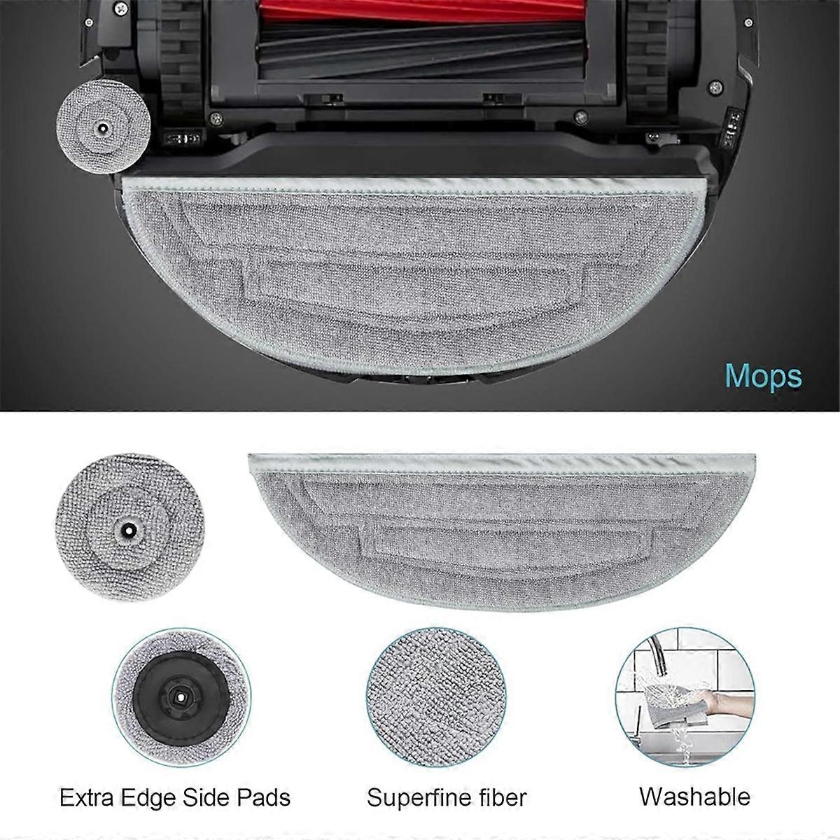 Replacement Parts for Roborock S8 Maxv Ultra, Main Brush and Side Brush As Shown_MGF As Shown V1188-MAG101A-00723-1