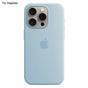 iPhone 15 Pro Case Compatible with MagSafe Liquid Silicone Back Cover Perfect Baby Blue V1188-MAG101A-01358-2