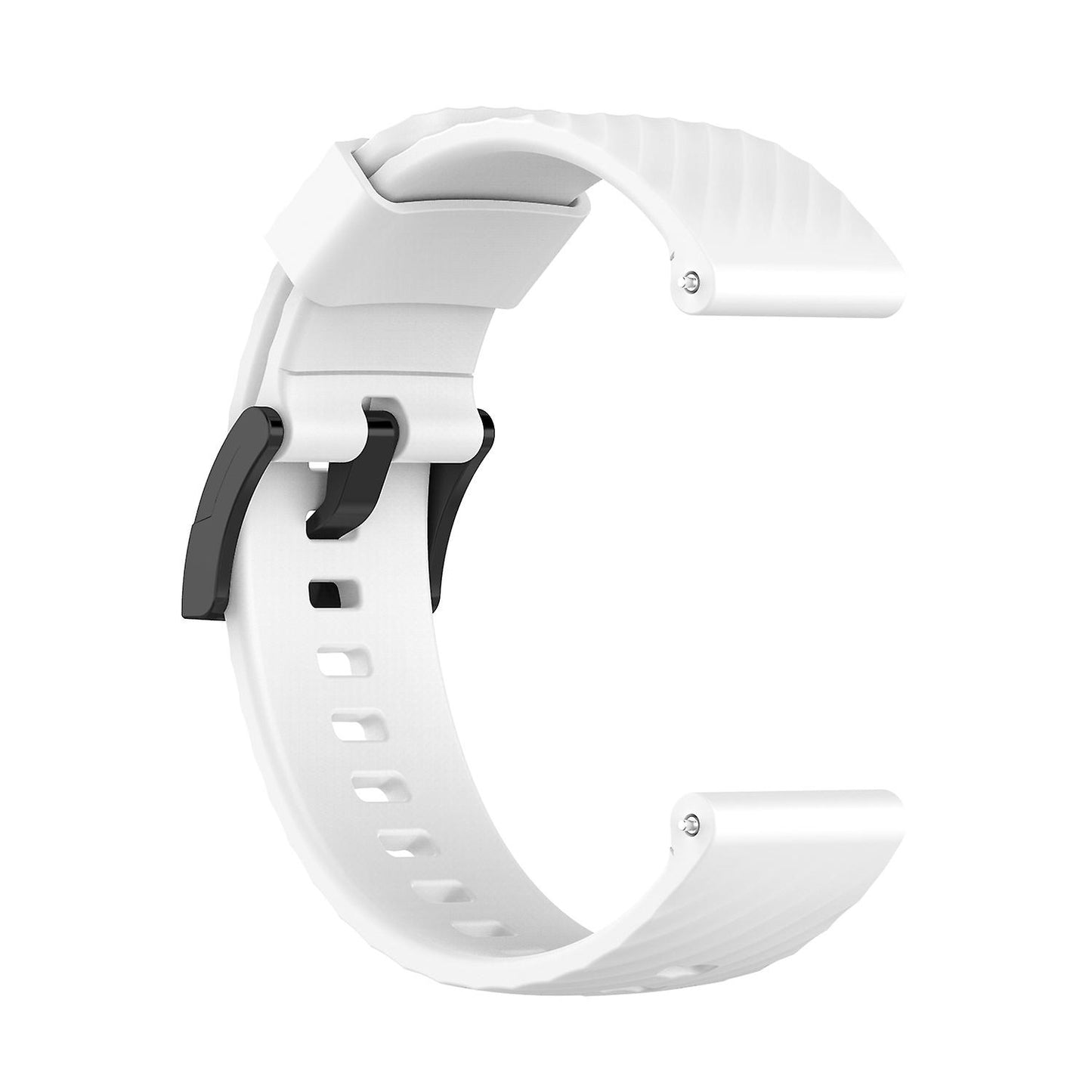 For Suunto 7 Solid Color Silicone Strap - Perfect White 0_MGF White V1188-MAG101A-01617-4