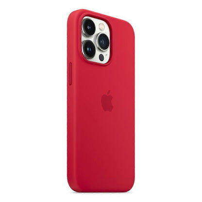 iPhone 14 Pro MagSafe Compatible Liquid Silicone Phone Case with Popover Grip, Perfect Red, MGF Red V1188-MAG101A-02004-3