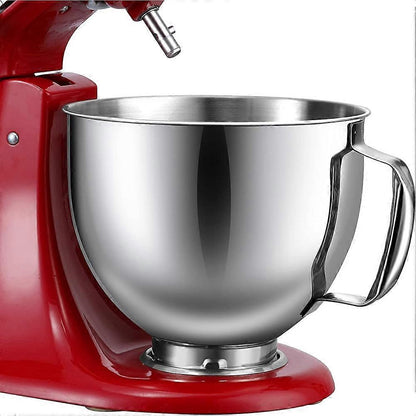 KitchenAid Mixer Bowl Stainless Steel Compatible with KitchenAid 4.5-5 Quart Tilt Head Stand Mixer Silver V1188-MAG101A-05150-1