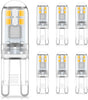 G9 LED Bulbs 1.5W Equivalent to 20W Halogen, 4000K Natural White Light, Non-Dimmable Mini Bulbs, 6-Pack V1188-MAG101J-01026-1