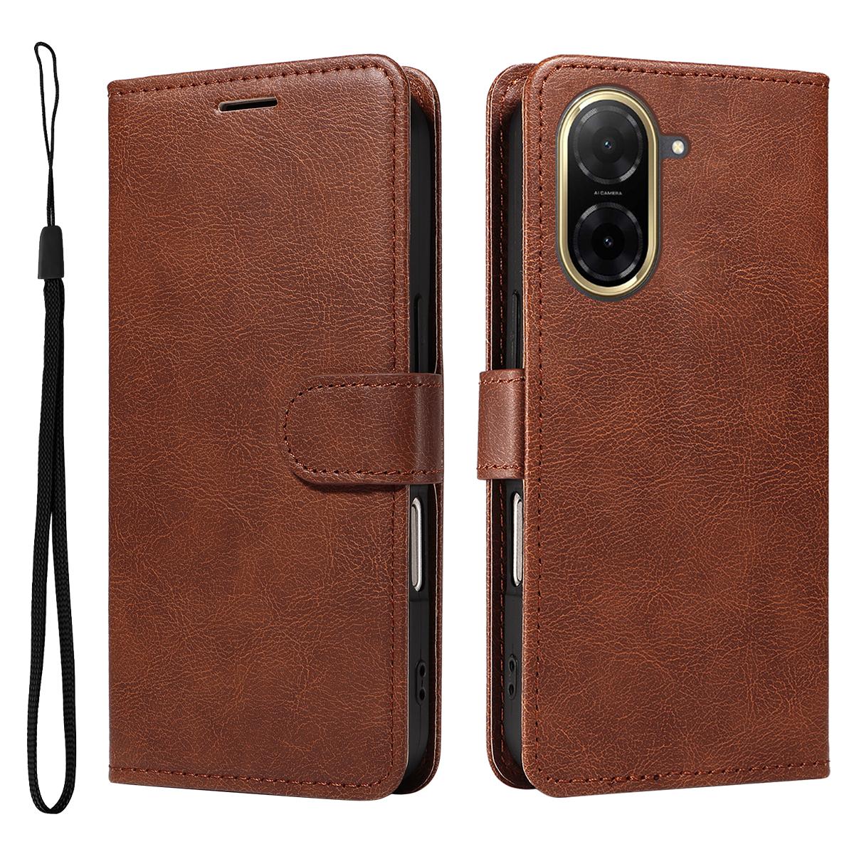 Xiaomi Redmi A5 4G PU Leather Wallet Case with Card Slots MGF Brown - Compatible with Xiaomi V1188-MAG101J-01345-3