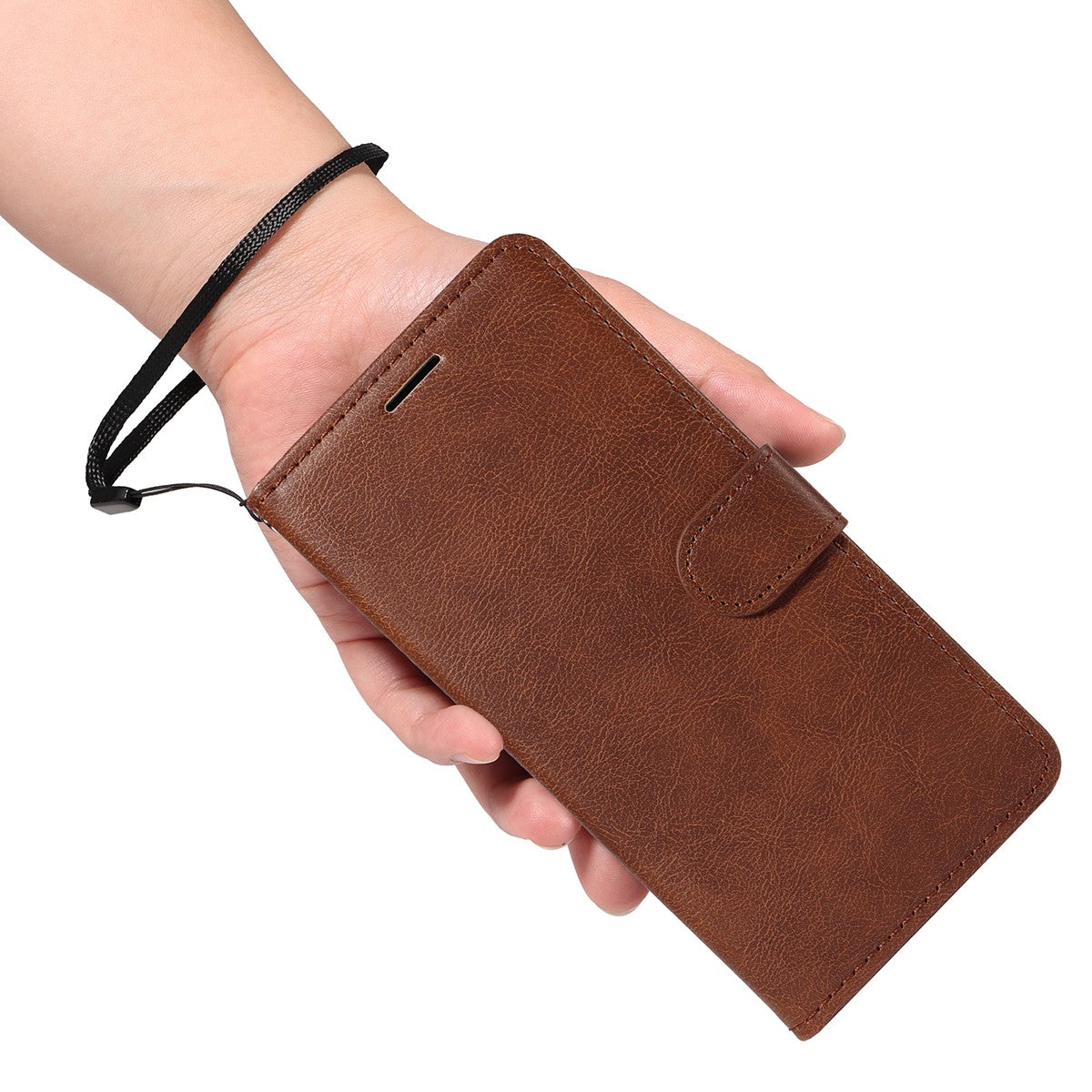 Xiaomi Redmi A5 4G PU Leather Wallet Case with Card Slots MGF Brown - Compatible with Xiaomi V1188-MAG101J-01345-3