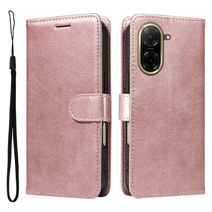 Xiaomi Redmi A5 4G PU Leather Wallet Case Compatible with SKALO MGF Pink Gold V1188-MAG101J-01345-4