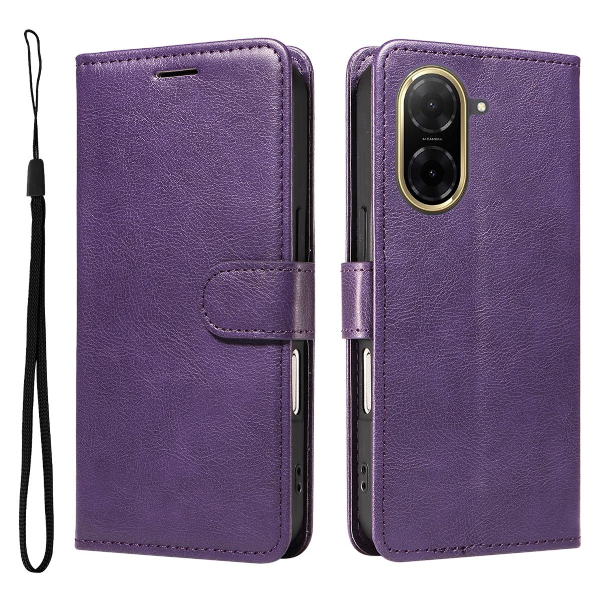 SKALO Xiaomi Redmi A5 4G PU Leather Wallet Case - More Colors_MGF Purple V1188-MAG101J-01345-5