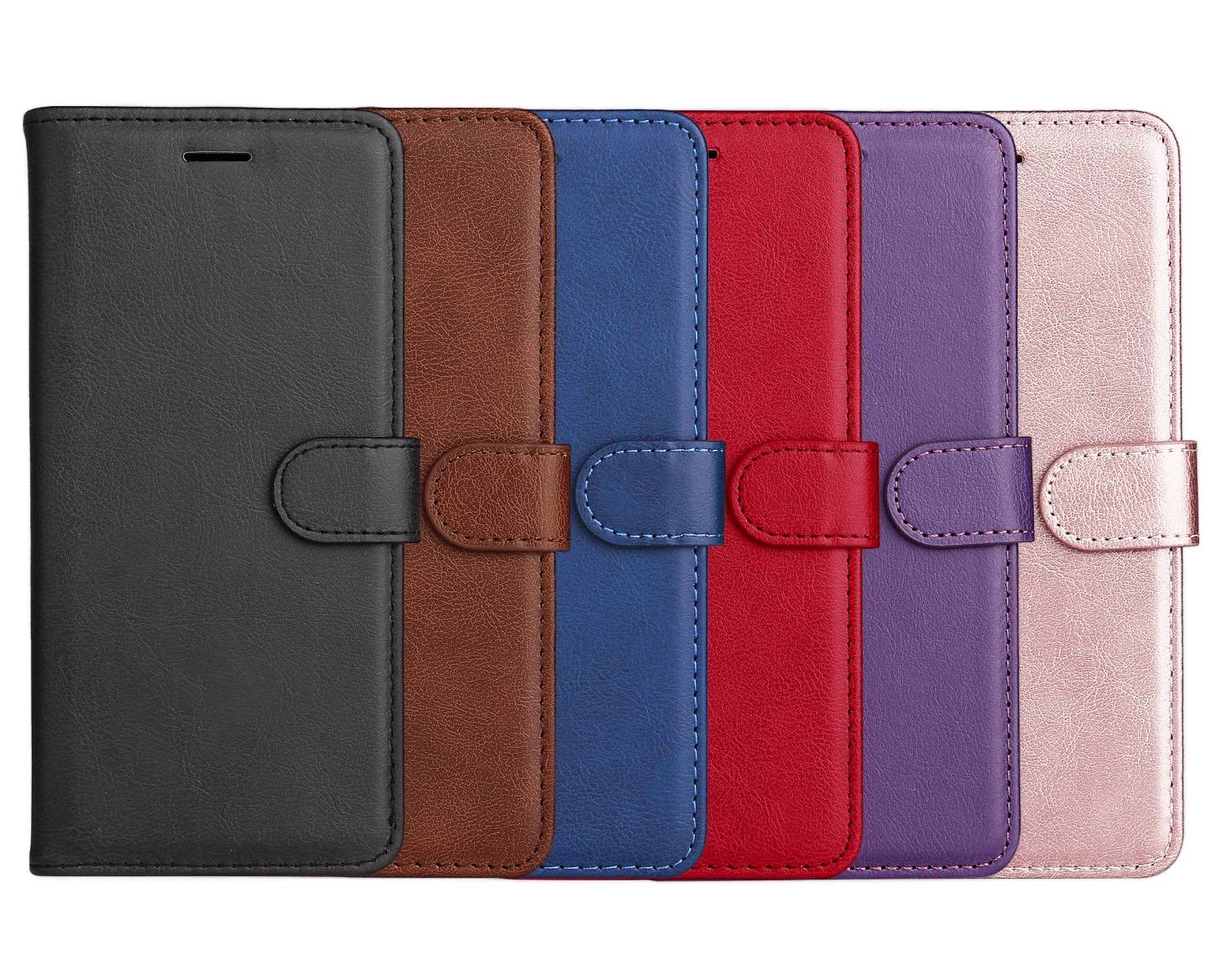 SKALO Xiaomi Redmi A5 4G PU Leather Wallet Case Compatible with Xiaomi Redmi A5 V1188-MAG101J-01345-6