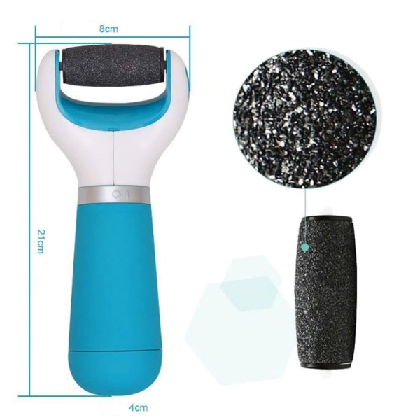 Electric foot file + 5 blue rolls V1188-MAGFD72-04654-1