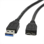 USB 3.0 Cable WD Seagate Toshiba Samsung PortablCompatible with e Hard Drives, A to Micro-B Cable 1m V1188-MC05-119