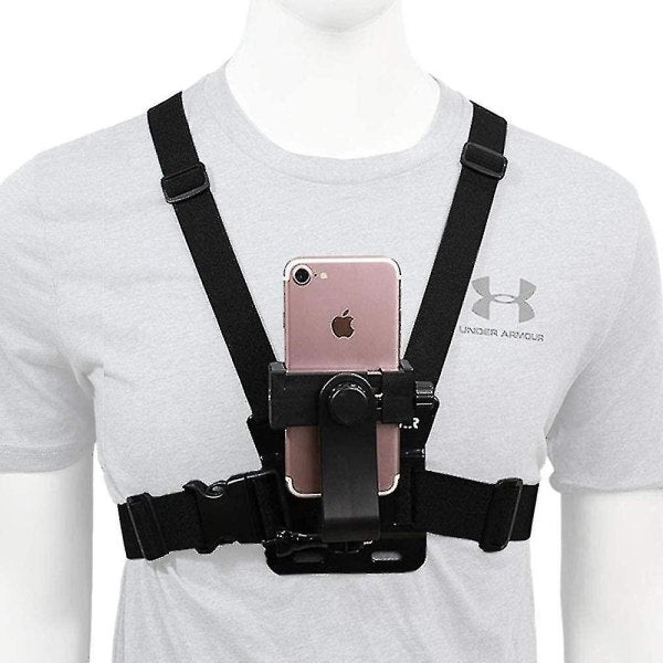 Universal Mobile Phone Clamp \u0026 Tripod Holder Compatible with GoPro Samsung iPhone Action Camera POV Mount V1188-MMA5-344-1