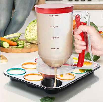 800 ML Batter separator Cupcakes Pancakes Cookie Cake Waffles Batter Dispenser cookie separator batter Cream V1188-MS-205-15