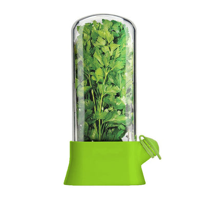 Herb Keeper | Extends freshness up to 3 weeks | Hydroponic Herb/Cilantro Preservation Jar - Kitchen Herb Vase V1188-MS-205-19