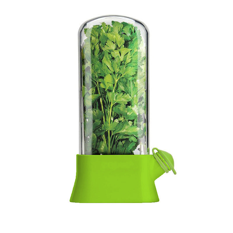 Herb Keeper | Extends freshness up to 3 weeks | Hydroponic Herb/Cilantro Preservation Jar - Kitchen Herb Vase V1188-MS-205-20