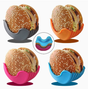 4Pcs Retractable Burger Fixed Box Adjustable Hamburger Holders Reusable Washable Retractable Hamburger Clip V1188-MS-205-32