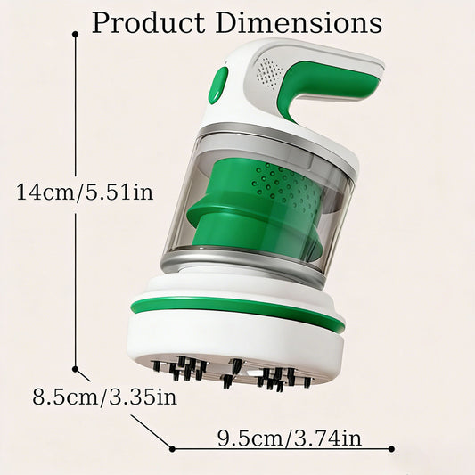 Desk Vacuum Cleaner, Type-c Rechargeable Mini Vacuum Cleaner - Cordless Desk with Flat Nozzle & Brush V1188-MS-205-43