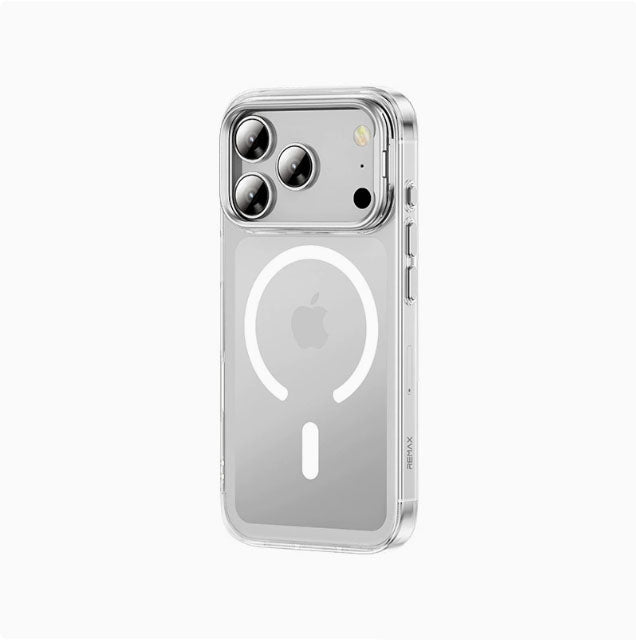 A phone case for iPhone 17 Pro Max with a stand and camera control cover, MagSafe compatible, shockproof V1188-MS-210-067