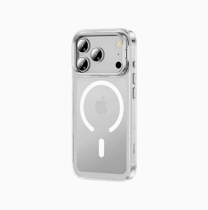 A phone case for iPhone 17 Pro Max with a stand and camera control cover, MagSafe compatible, shockproof V1188-MS-210-067