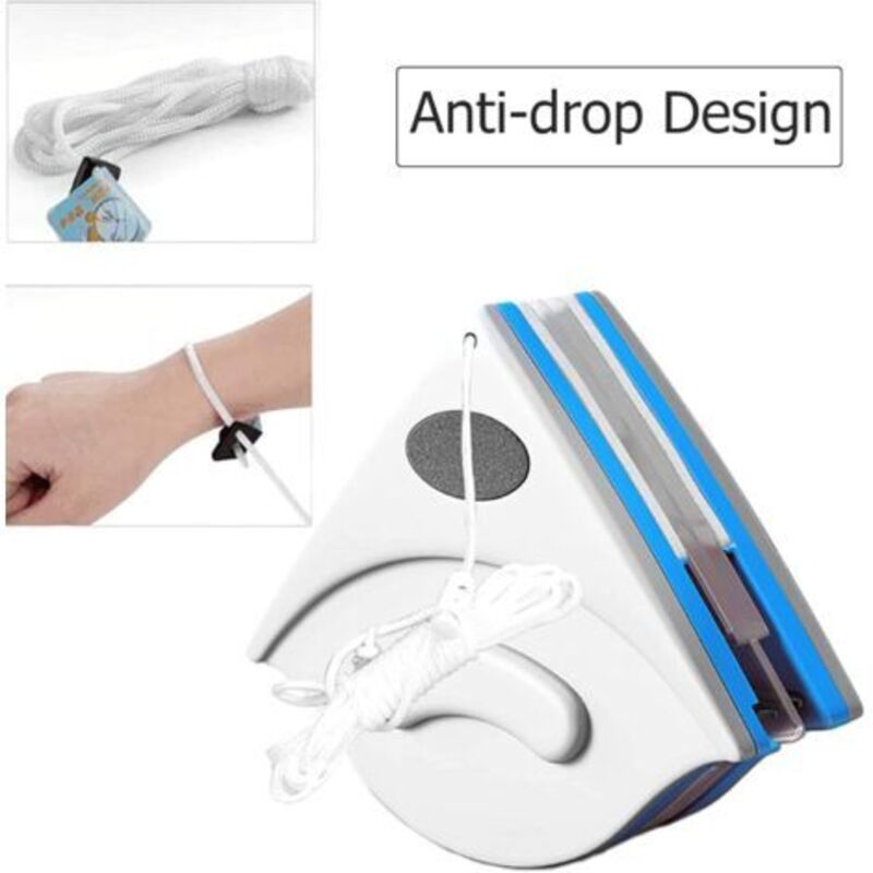 Magnetic Window Cleaning Tool For Double-Glazed Windows, Double-Sided Window Cleaning Brush, Interior Window V1188-MS-227-0009
