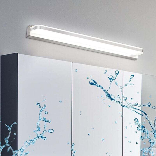 LED Mirror Light 7W 42Cm Cool White, Bathroom Mirror Light Ip44 Waterproof 6000K 600Lm, Acrylic Modern LED V1188-MS-227-0011