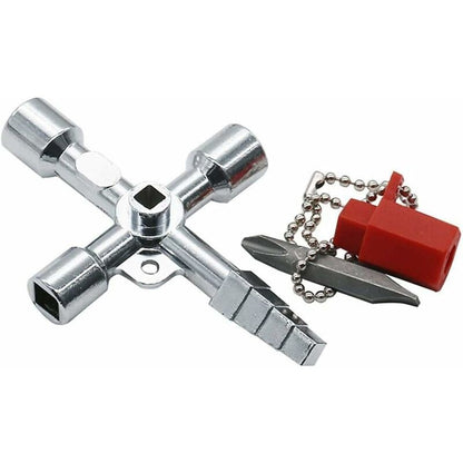 Universal Electrical Cabinet Key Triangle Key Square Key For Train Electrical Cabinet Elevator V1188-MS-227-0013