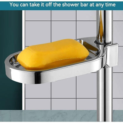 Shower Shelf No Drilling, Soap Holder For Shower Bar For Bathroom(Installation Hole Diameter 25Mm) V1188-MS-227-0019