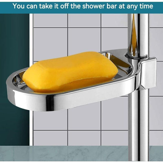 Shower Shelf No Drilling, Soap Holder For Shower Bar For Bathroom(Installation Hole Diameter 25Mm) V1188-MS-227-0019