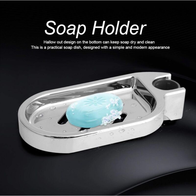 Shower Shelf No Drilling, Soap Holder For Shower Bar For Bathroom(Installation Hole Diameter 25Mm) V1188-MS-227-0019