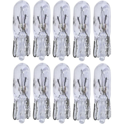 10 pcs T5 12V 1.2W DAshboard Light Bulbs V1188-MS-227-0023