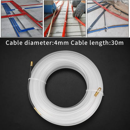 Electrical Wire Puller Nylon Needle With Flexible Guide Head, Pulling Eyelet Cable Pulling Aid, Empty V1188-MS-227-0024