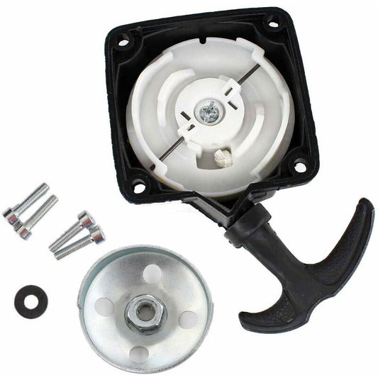 Ersandy Recoil Starter And Starter Plate For Brush Cutter Auger Pump 2-Stroke 30Cc To 50Cc Center Distance V1188-MS-227-0032