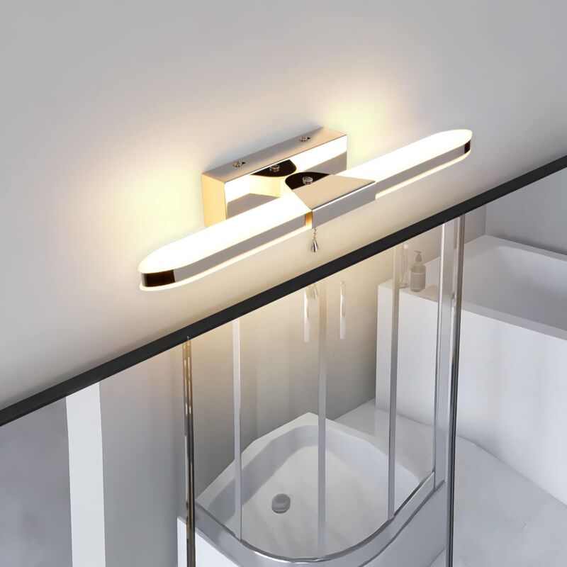 LED Bathroom Mirror Light 40Cm LED Mirror Light Wall Lamp Bathroom Mirror Light With Pull Switch 3000K 920Lm V1188-MS-227-0033