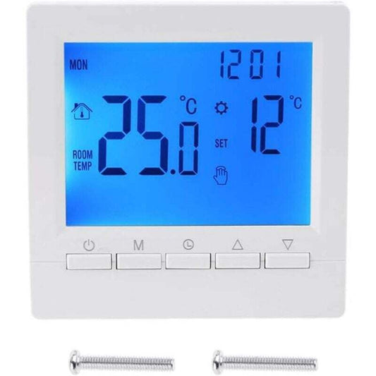 Digital Heating Thermostat 2-Wire Connection With Programming 6 Working DAys And 2 Weekend Periods V1188-MS-227-0035