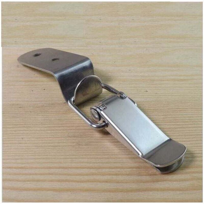 Ersandy 4 pcs Toggle Latch,Lever Latch Spring Loaded Stainless Steel Toggle Latch For Toolbox,Lock V1188-MS-227-0039