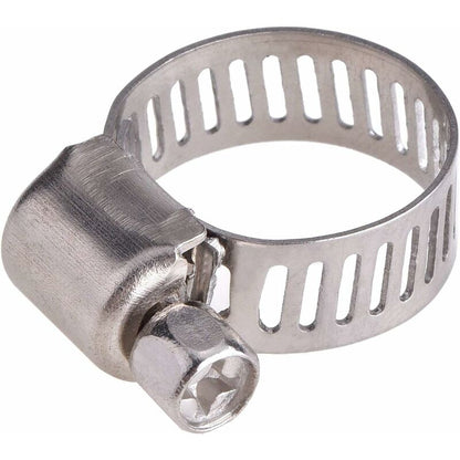 12 pcs Adjustable Stainless Steel Hose Clamp Pipe Clips Fastener (9-16Mm) V1188-MS-227-0047