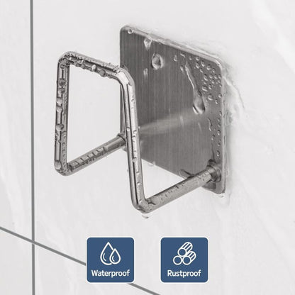 Sponge Holder - 304 Stainless Steel Dish Sponge Hook, Adhesive - Sink Accessories - Adhesive Hook, Kitchen V1188-MS-227-0053
